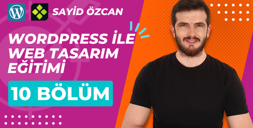 Wordpress ile Web Tasarım Eğitimi